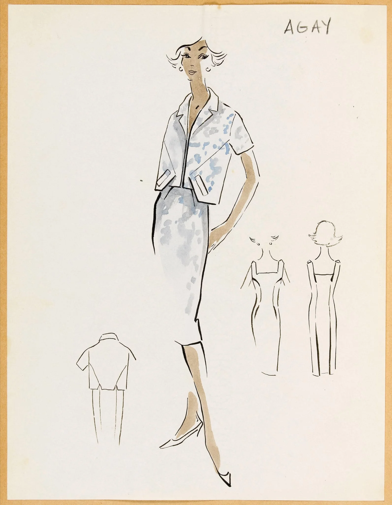 Agay, by Carven, 1957