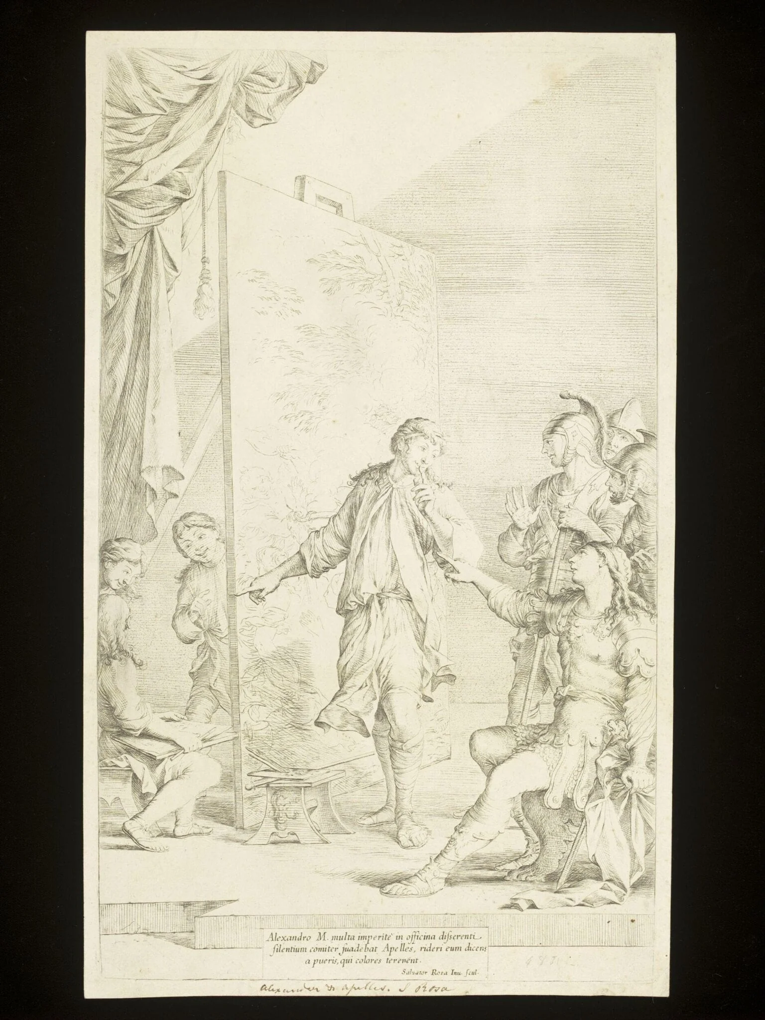Alexander in the Studio of Apelles
