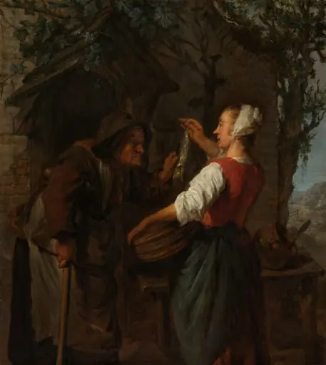 De haringkoopvrouw