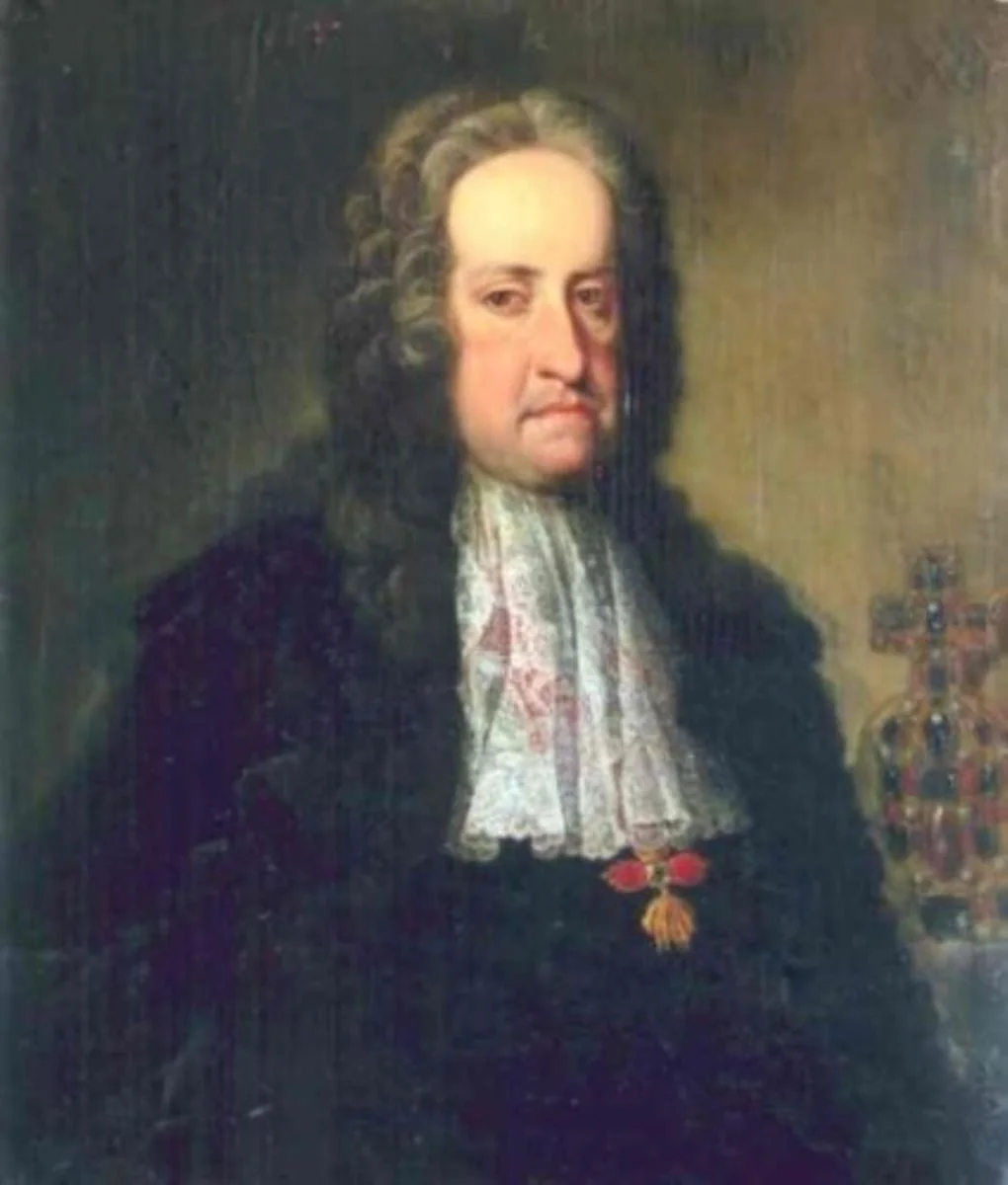 Împăratul Carol al VI-lea; pandant: Elisabeta, soția lui Carol al VI-lea, by Johann Gottfried Auerbach, unspecified, 1730