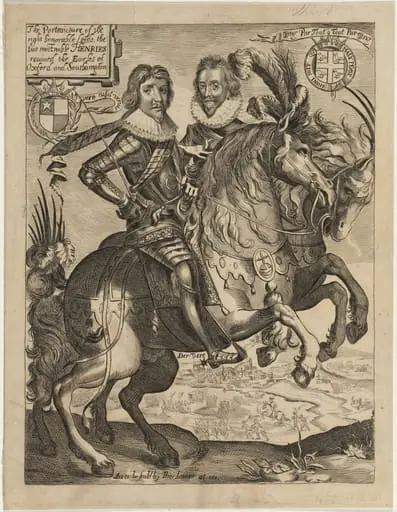 Henry de Vere, 18th Earl of Oxford and Henry Wriothsly, 3rd Earl of Southampton