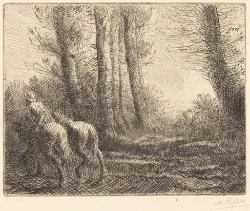 Return from the Plowing (Le retour de labourage)