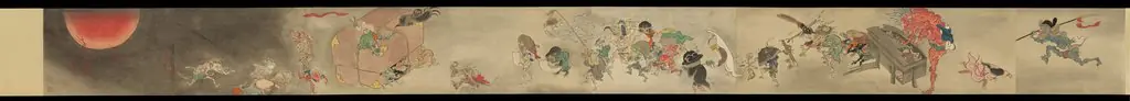 Copy of Night Parade of One Hundred Demons from the Shinjuan Collection