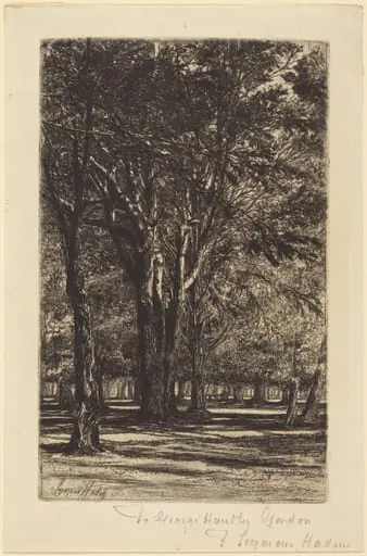 Kensington Gardens (The Larger Plate)