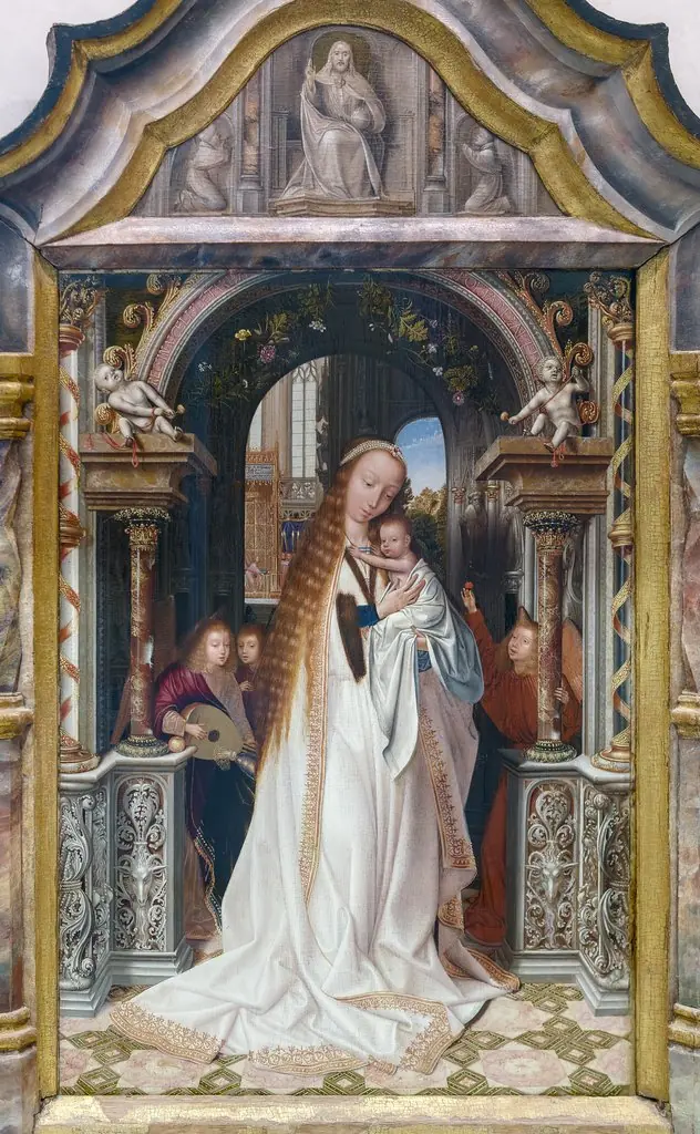 Madonna and Child with Angels