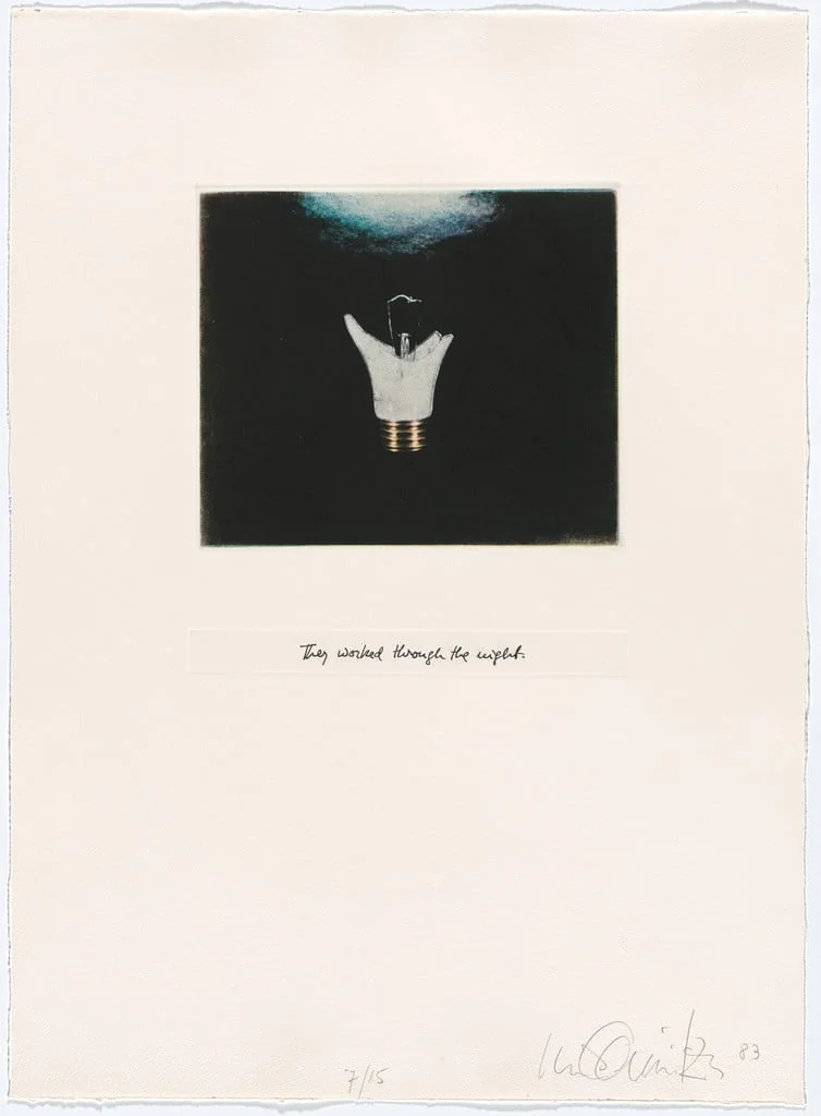 Untitled, by Luis Camnitzer, ink, 1984