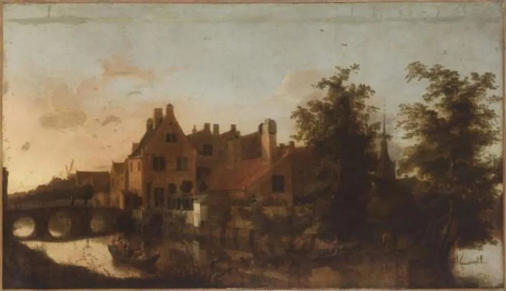 Houses beside a Canal