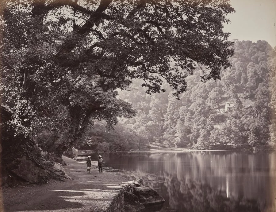 Hyree Lake. South End of the Lake, by Samuel Bourne, 1866