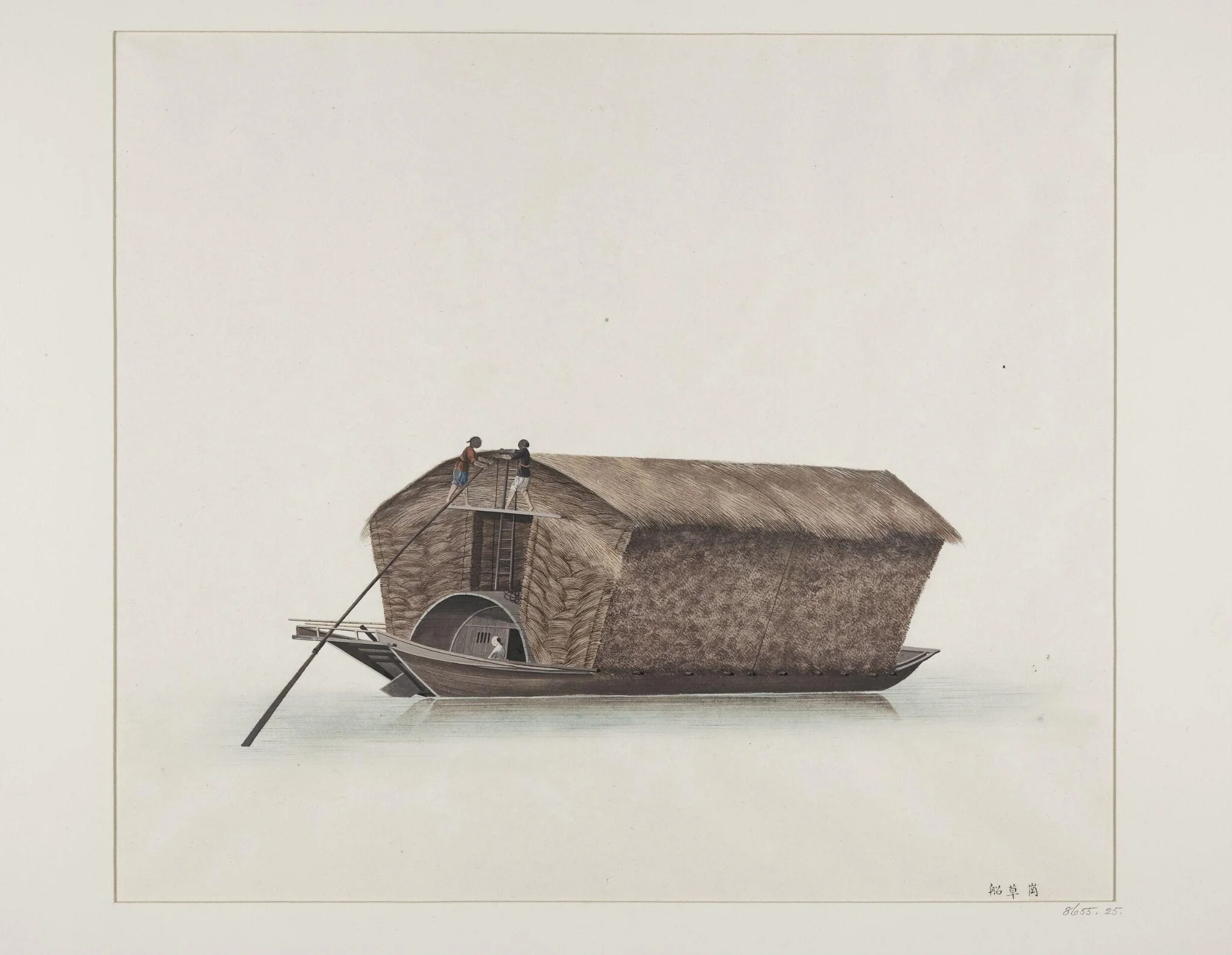 Gang cao chuan, by Unknown, paint, 1810