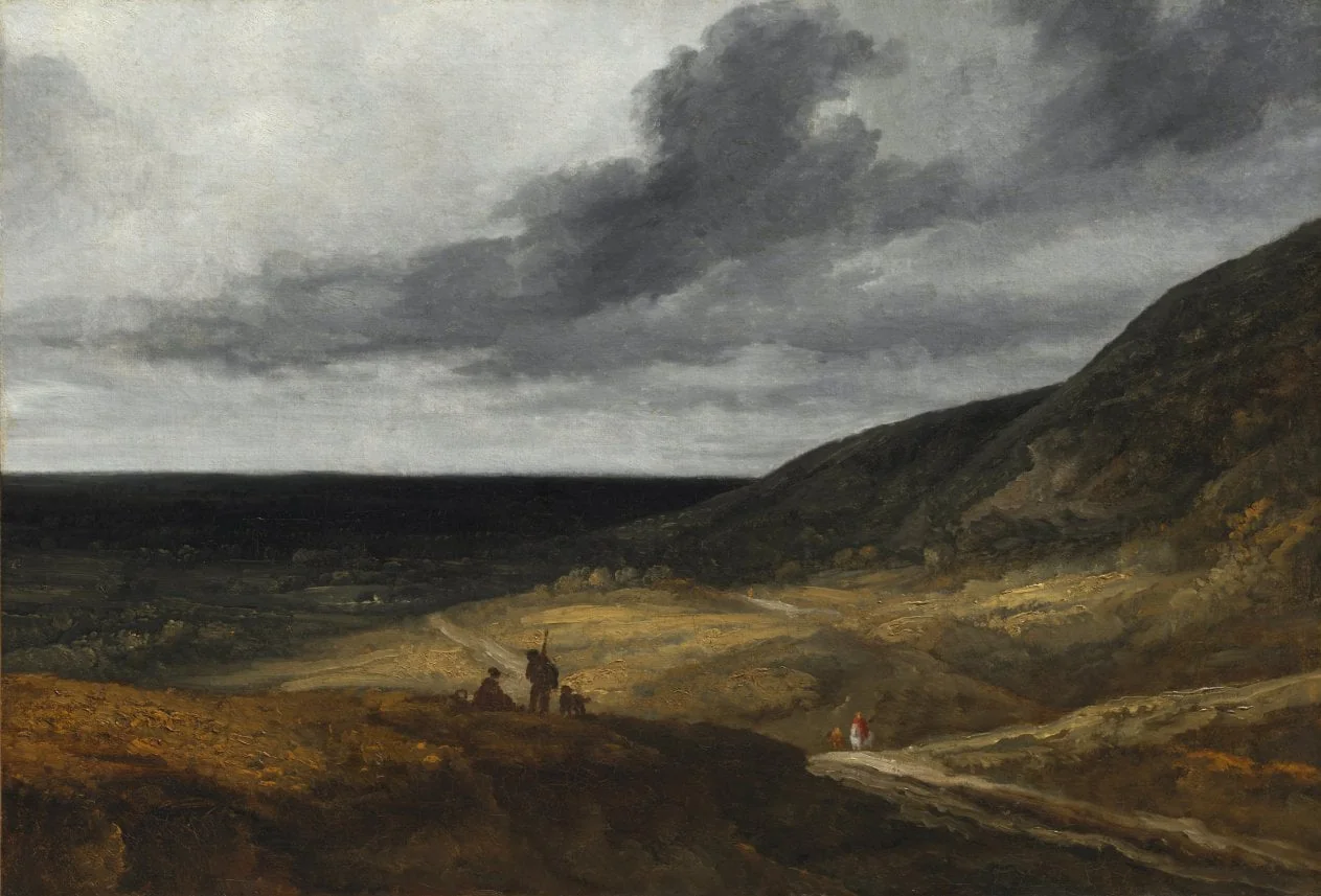Landscape Near Paris, by Georges Michel, unspecified, 1840