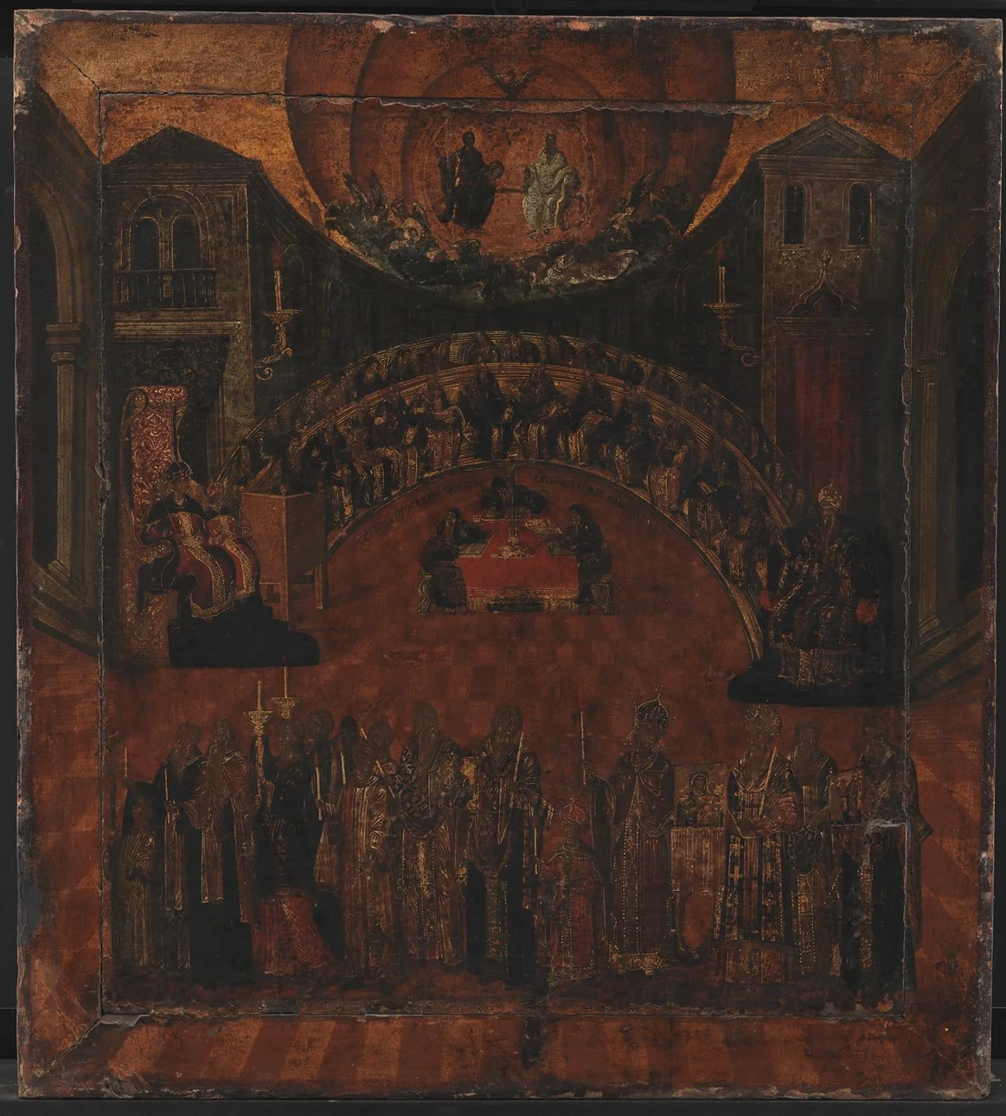 The Council of Nicaea A.D. 787, by Unknown, 1600