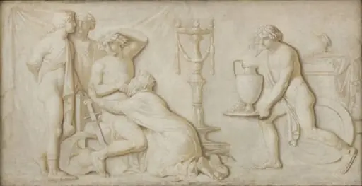 King Priam Pleading with Achilles for the Corpse of Hector