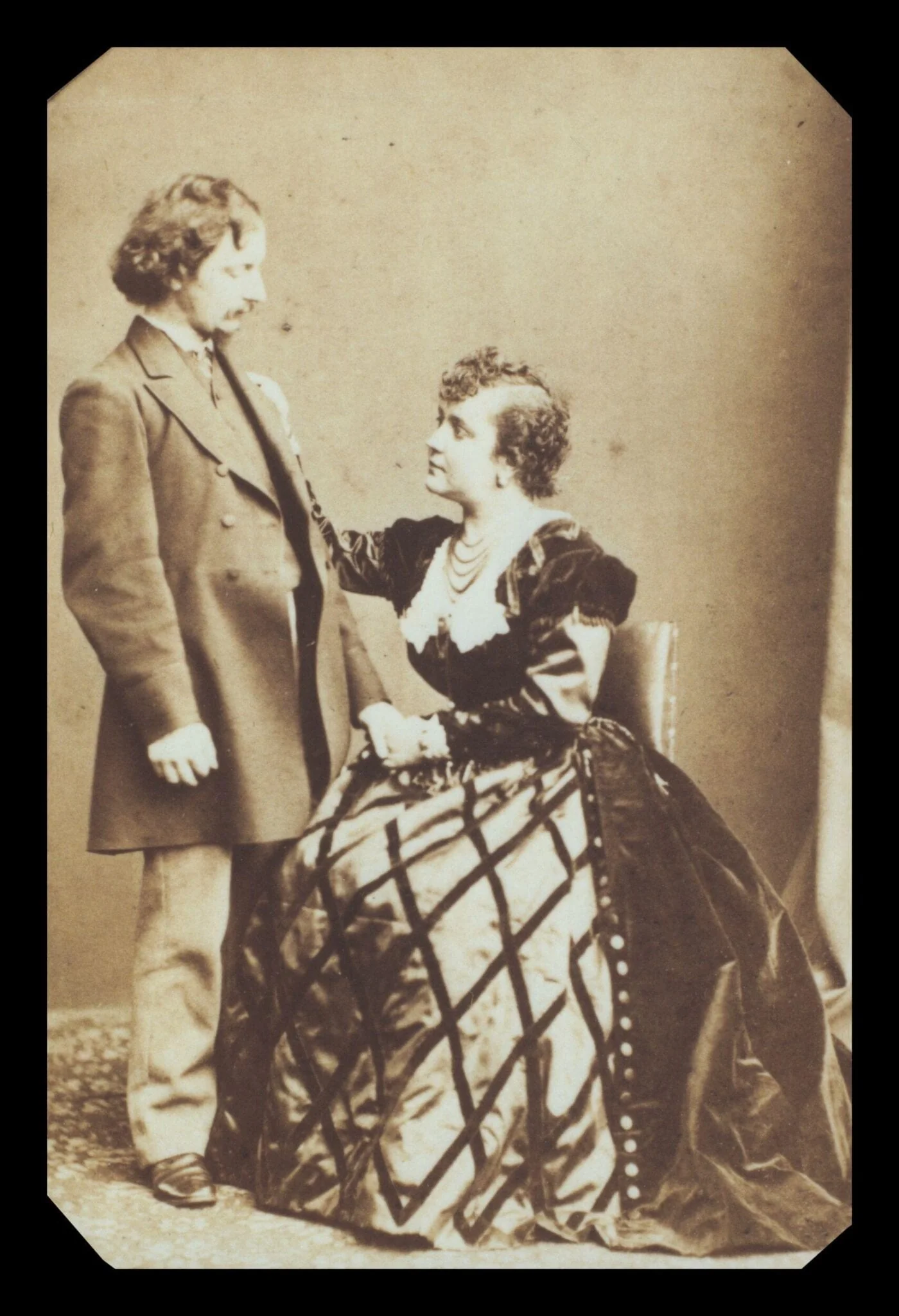 Guy Little Theatrical Photograph, by London Stereoscopic and Photographic Company, photographic, 1864
