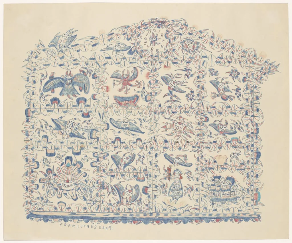 Untitled, by Frank Jones, graphite, 1967