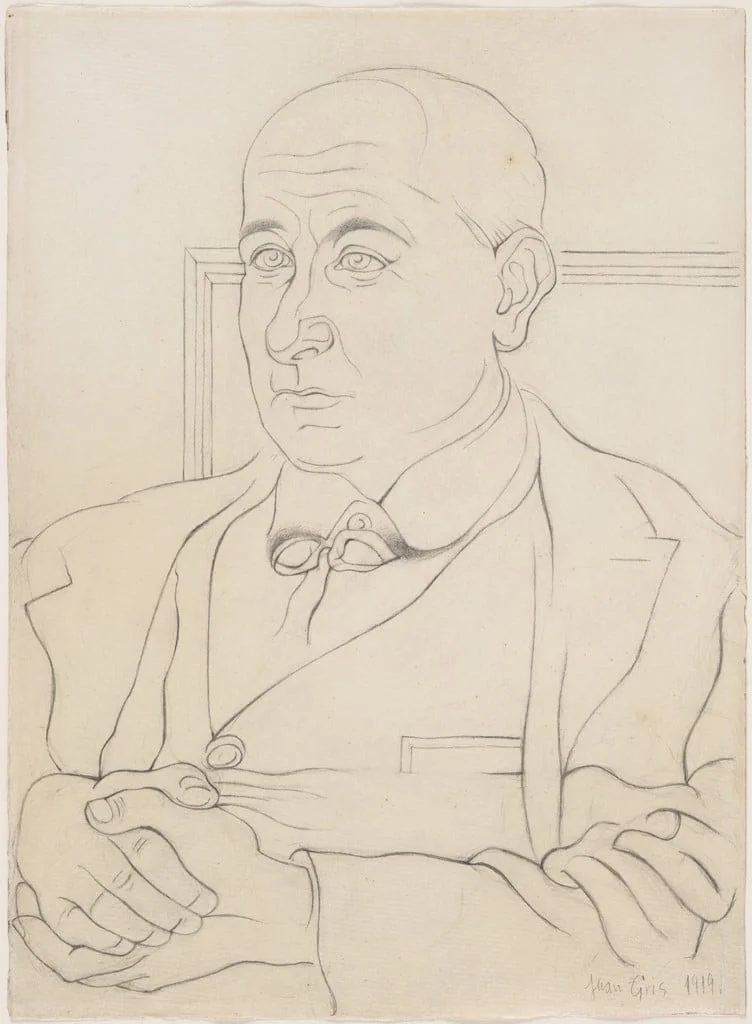Untitled, by Juan Gris, graphite, 1919