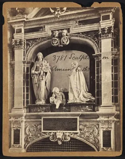 Sculpture in Amiens Cathedral