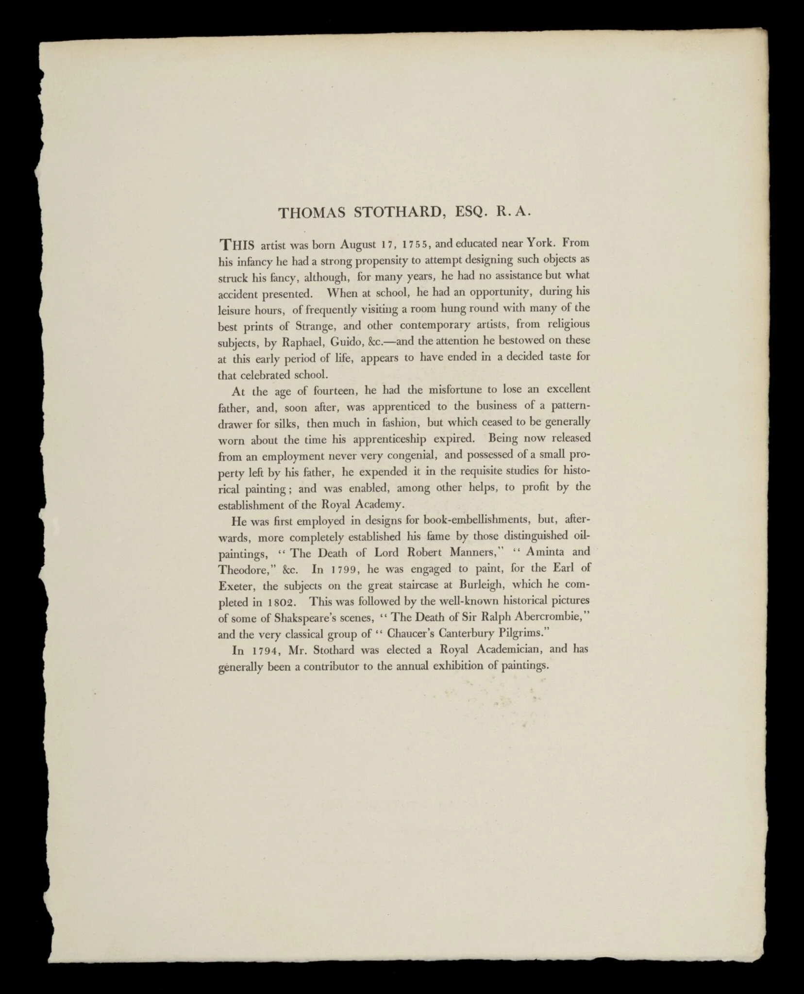 H Beard Print Collection, by Messrs. Cadell & Davies, 17