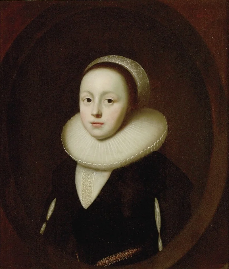 Portrait of a young Woman, by Unknown, oil, 1630