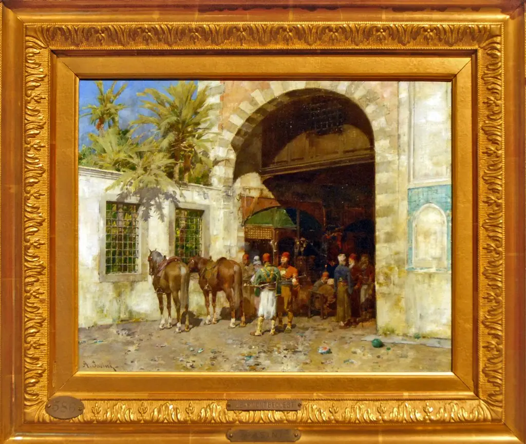 Entrance to the Bazaar, Cairo