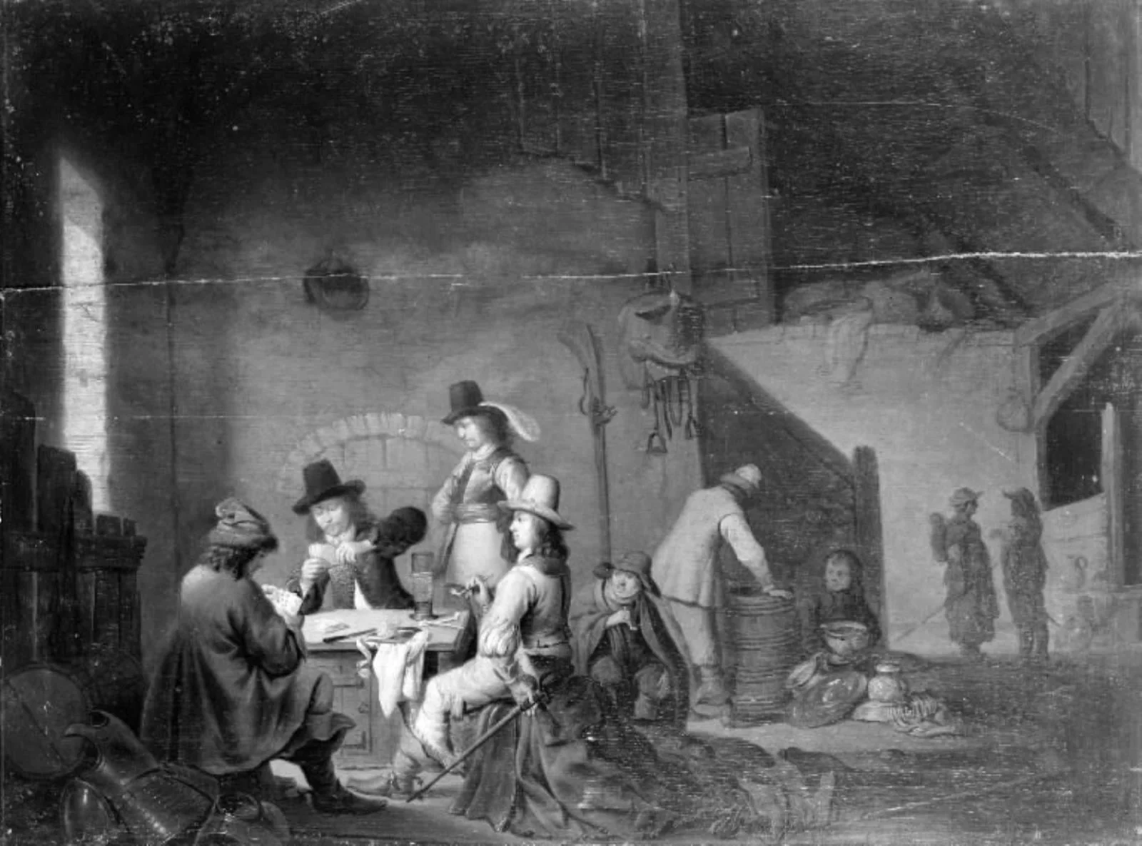 Interior of a Peasant's Cottage, by Unknown, 1650