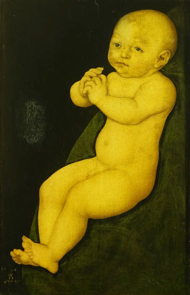 Portrait of an infant