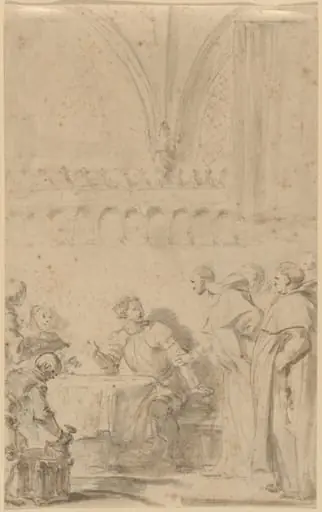 Rinaldo is Welcomed by the Monks