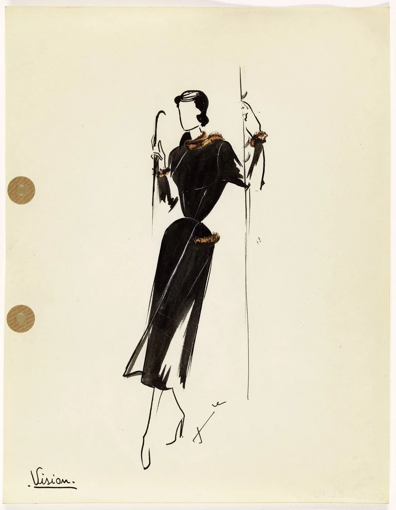 'Vision', by Marie-Louise Carven, 1949