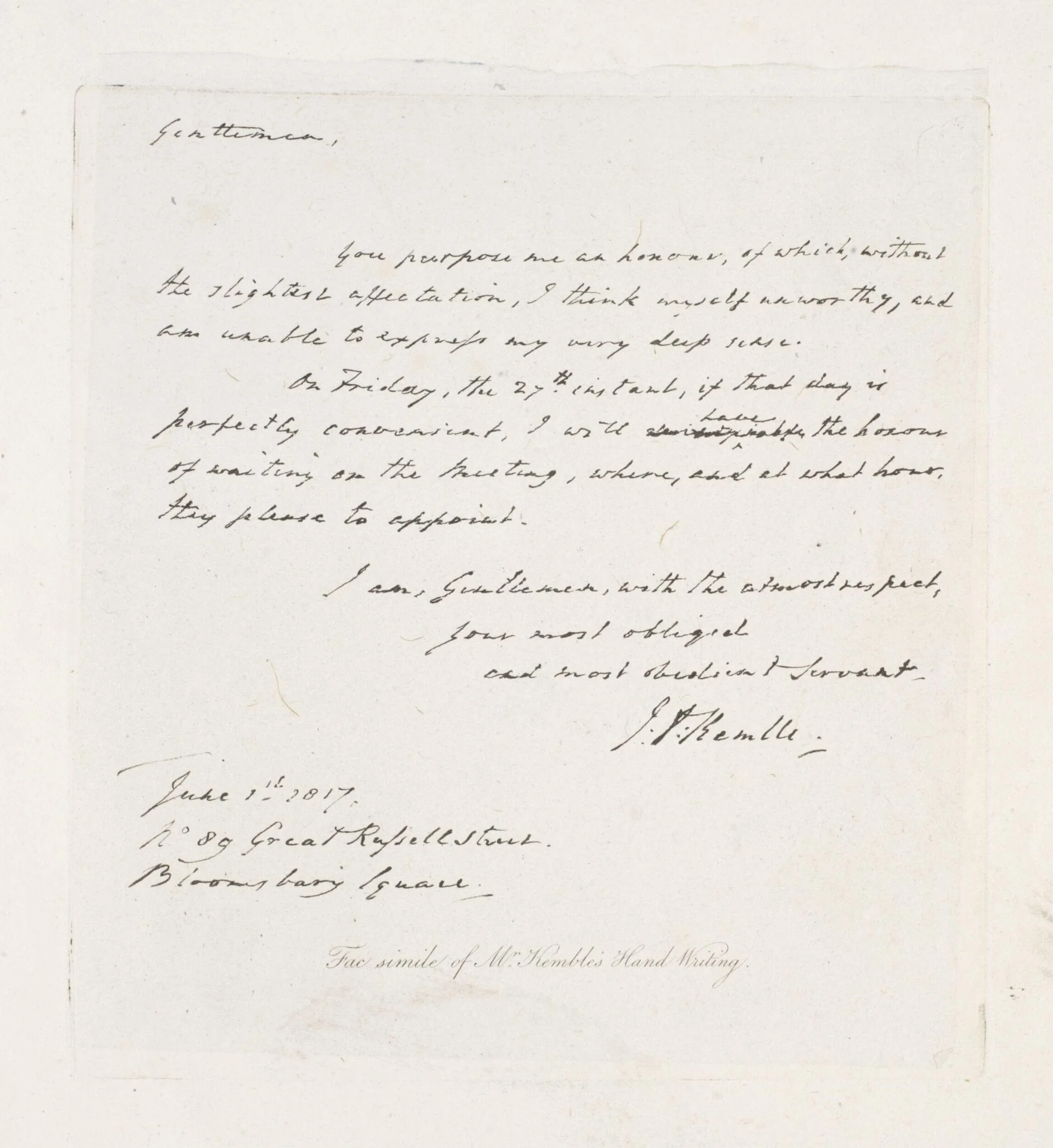 H Beard Print Collection, by Unknown, 1817