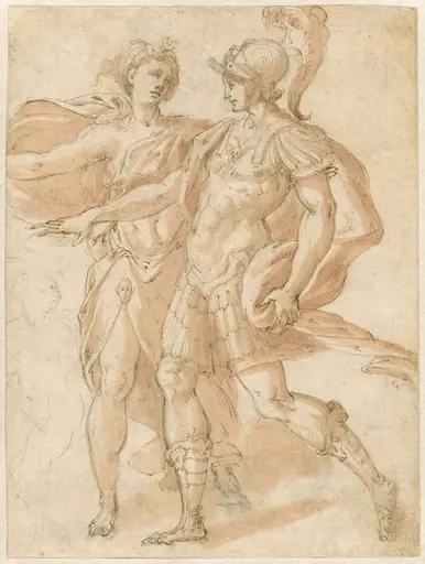 Mars and Diana [recto]