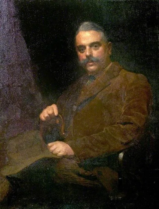 Alfred E. Goodey (1878–1945), 50th Birthday Portrait, by Ernest Townsend, oil, 1928