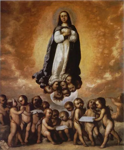 The Immaculate Conception as a Child