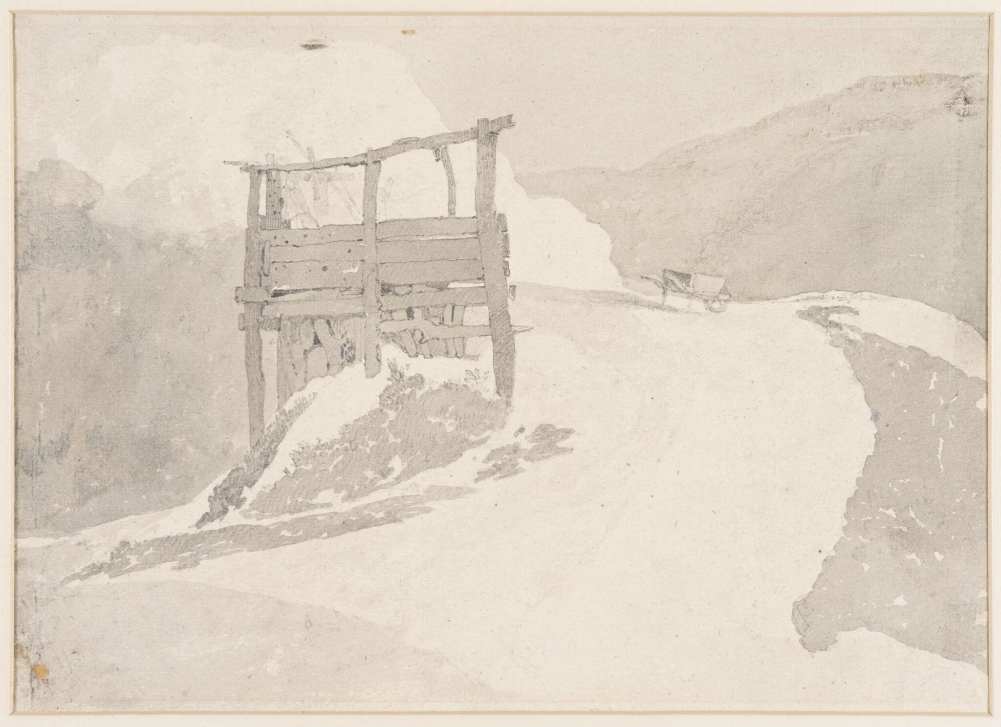 Lime Kiln, Cromer, by John Sell Cotman, 1800