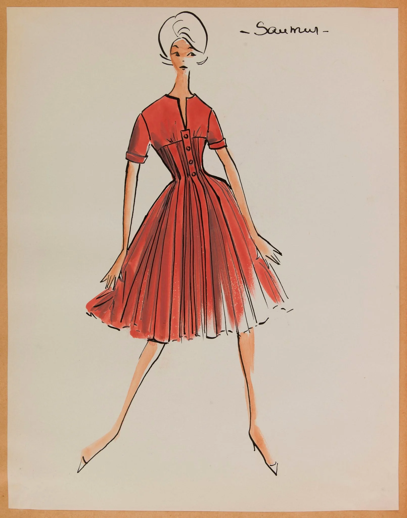 Saumur, by Carven, 1958