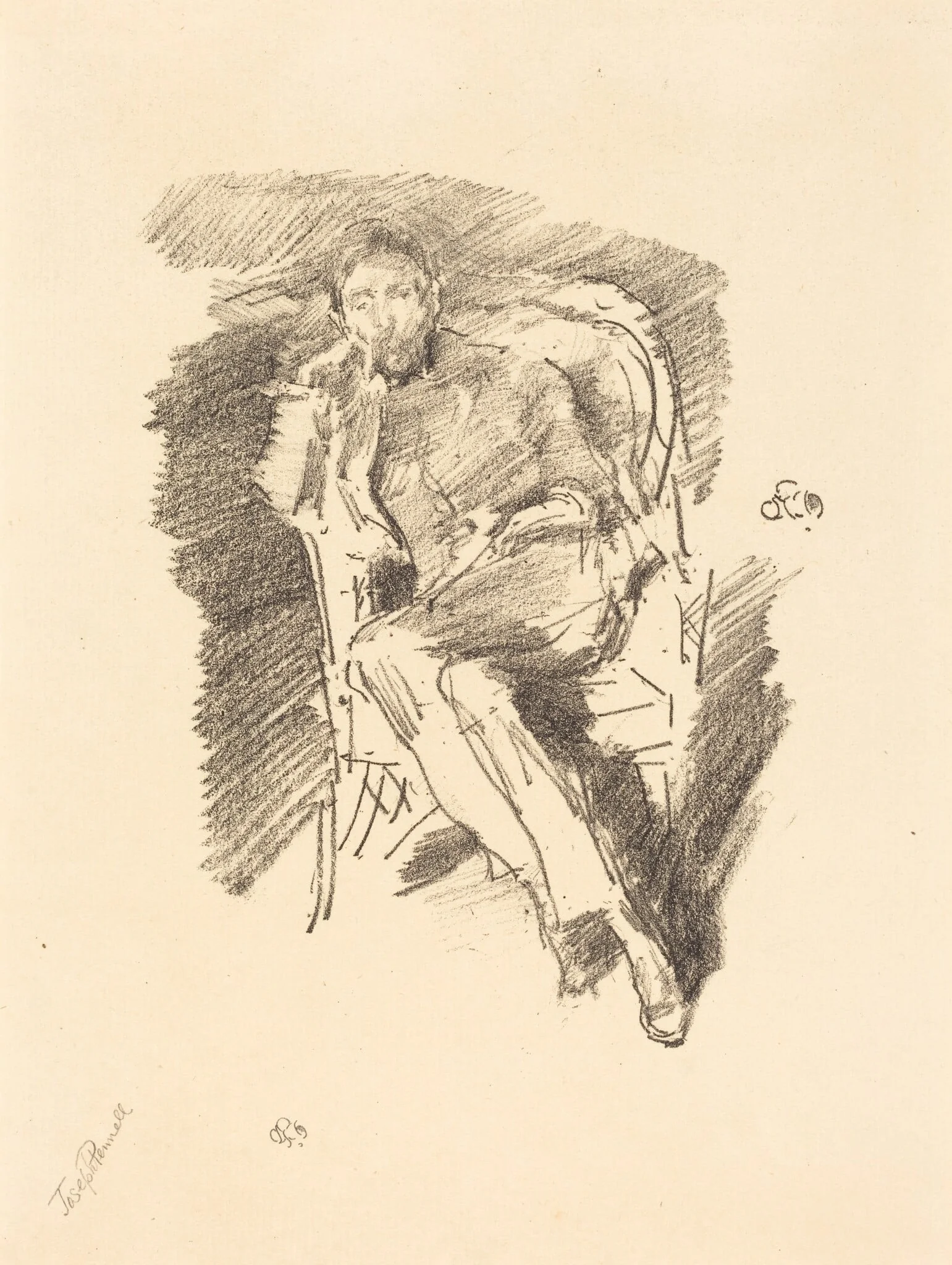 Firelight: Joseph Pennell, No. 2