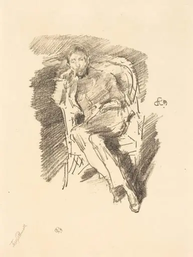 Firelight: Joseph Pennell, No. 2