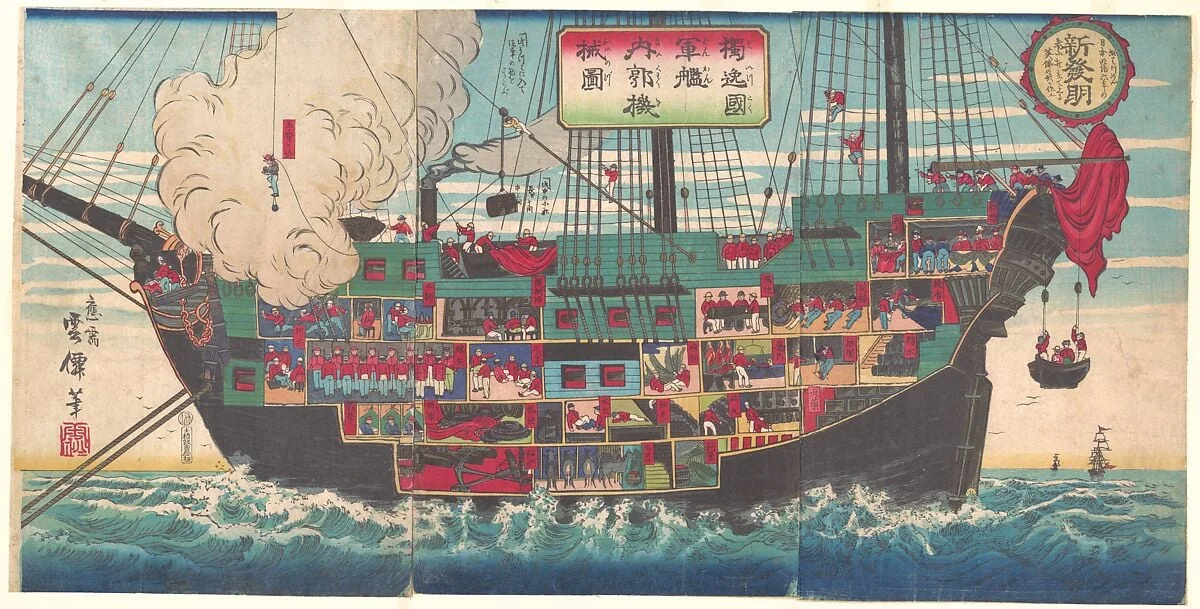 Doitsukokukan naibu kikai|The Interior Works of an Armed Japanese Battleship