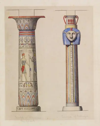 Temple of Ramses the Great  B.C.1420.  Temple of Sedingar  B.C.1490