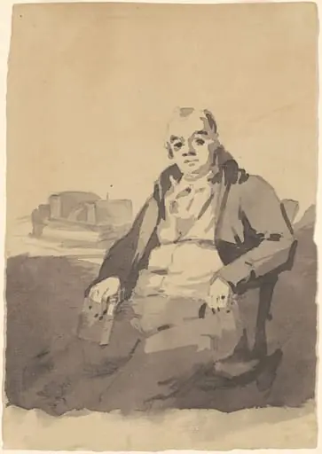 Man Holding a Book [recto]