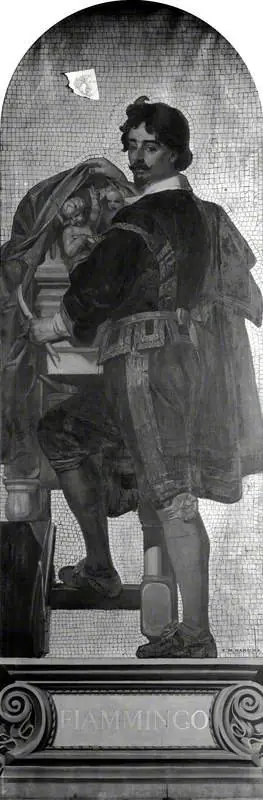 'Fiammingo' (François Duquesnoy) (1597–1643) (design for a mosaic in the Victoria and Albert Museum)