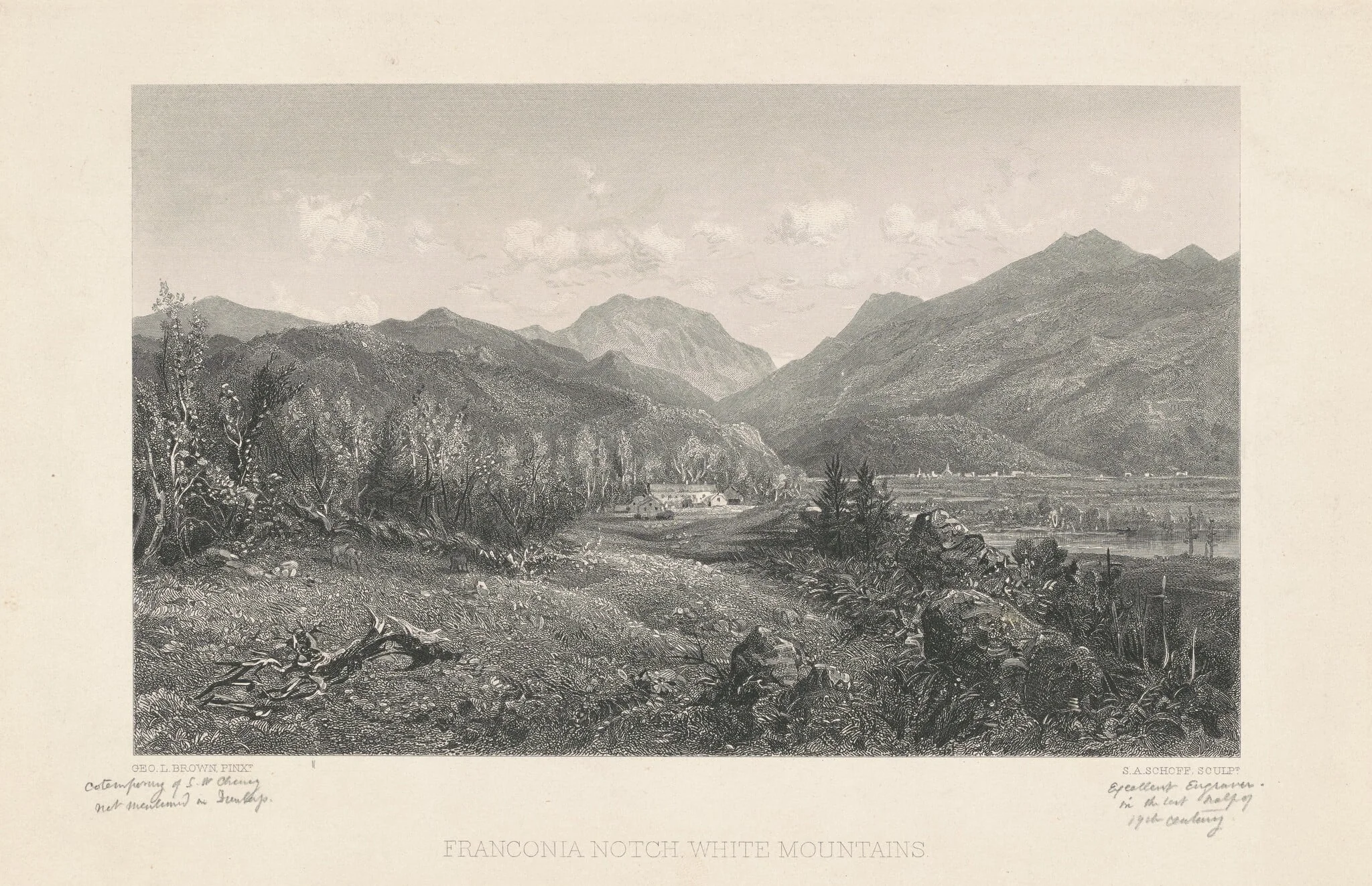 Franconia Notch, White Mountains