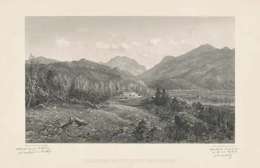 Franconia Notch, White Mountains