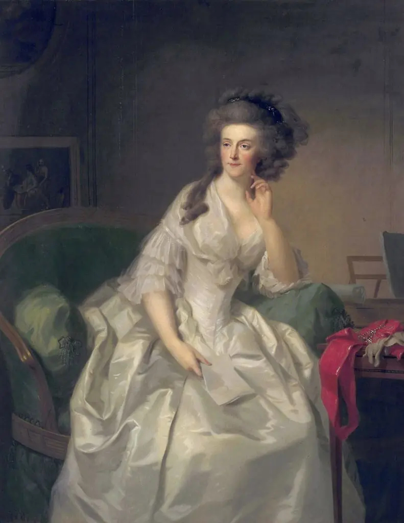 Portrait of Princess Frederika Sophia Wilhelmina (1751-1820)