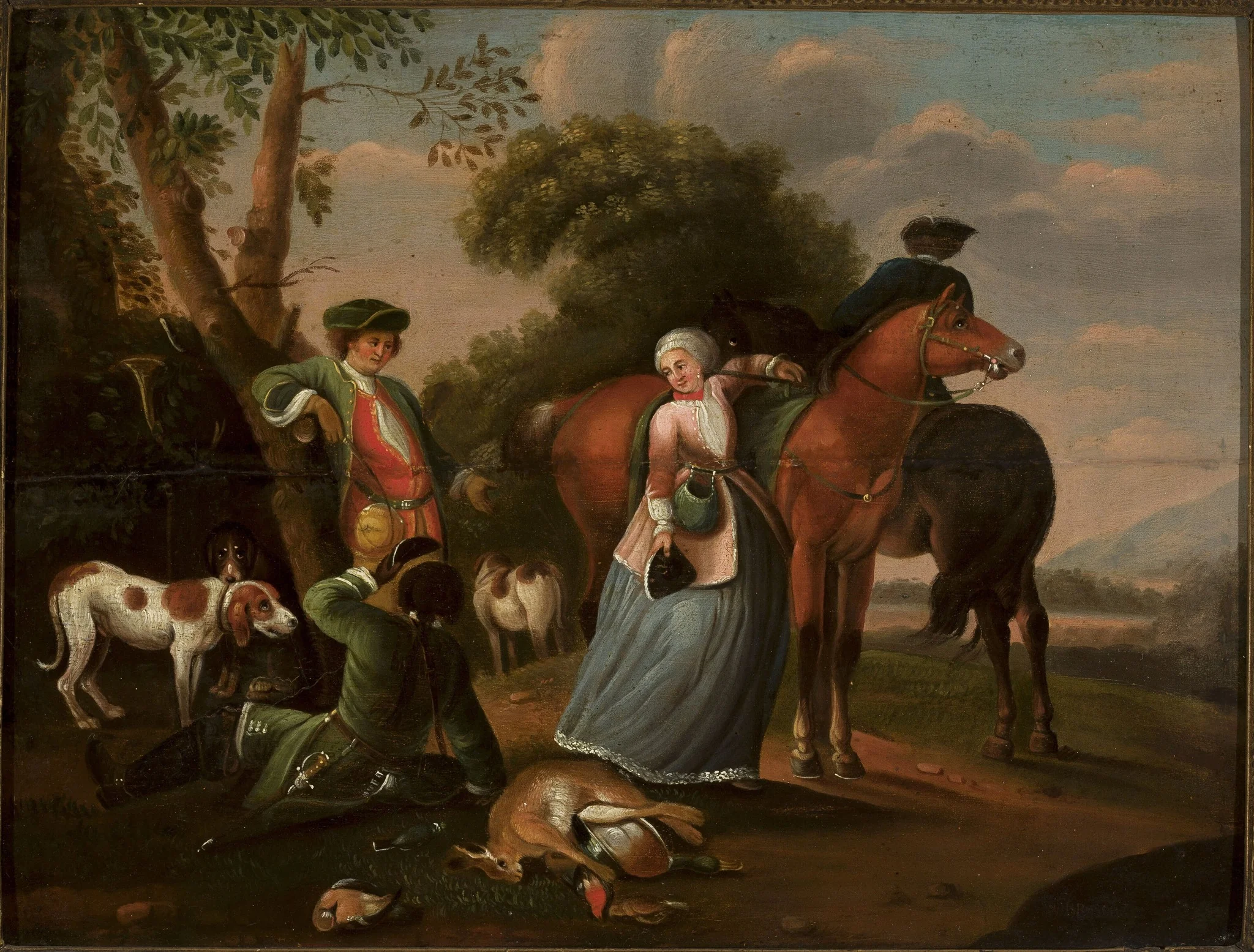 Resting on a hunt