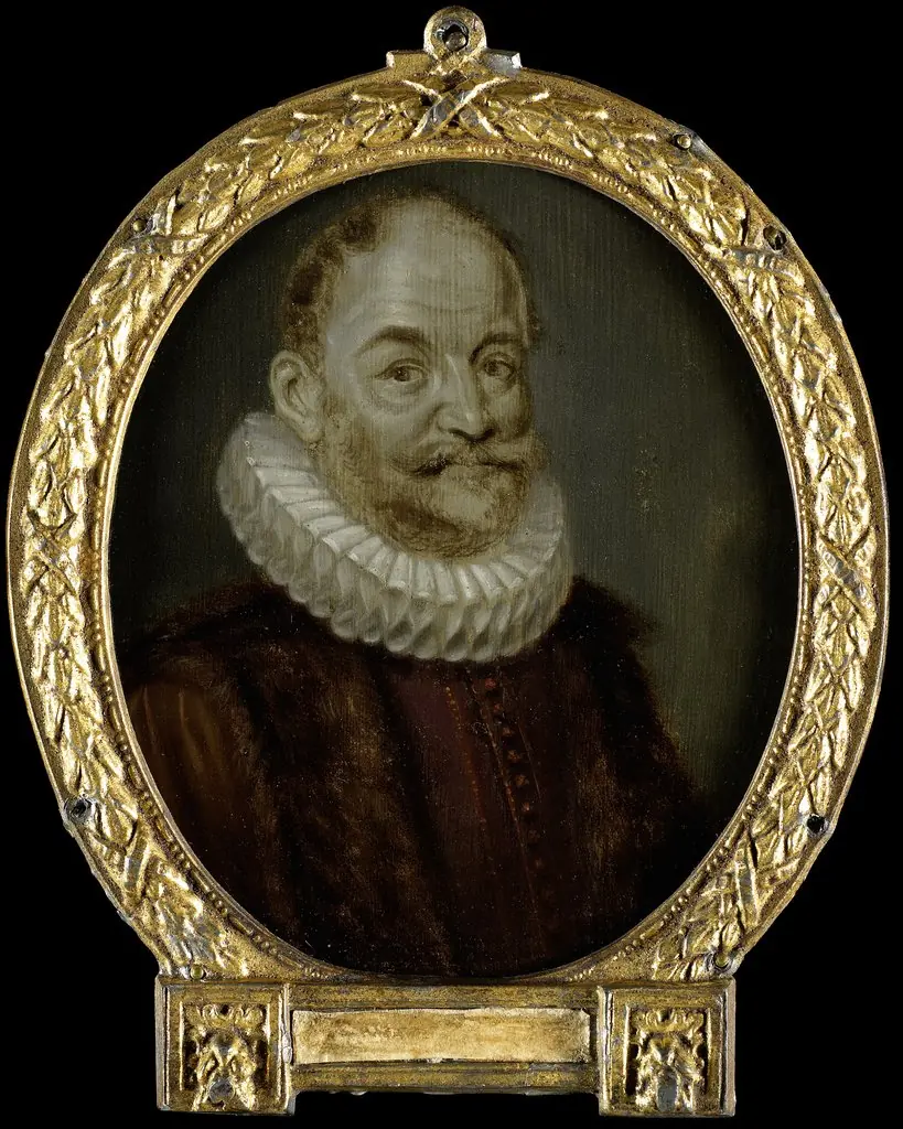 Portrait of Johannes Polyander à Kerckhoven, Professor of Theology in Leiden