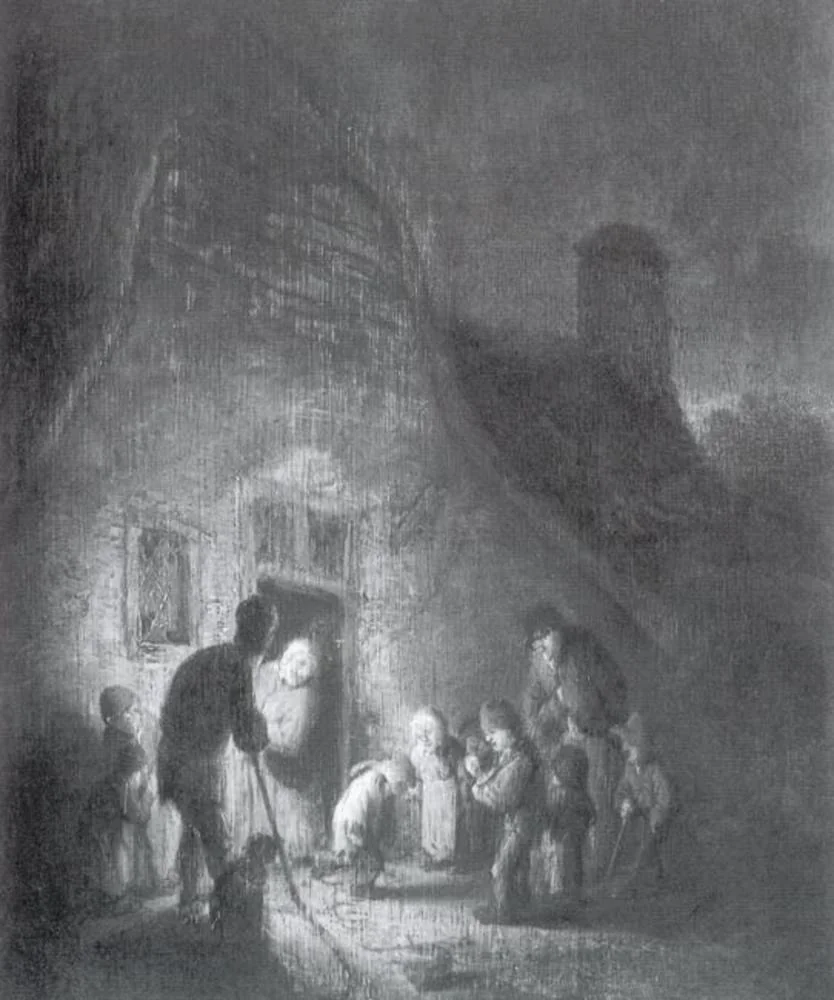 Company at a Peasant's Cottage