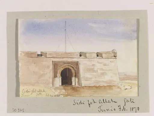 Sidi fet allah gate. Tunis