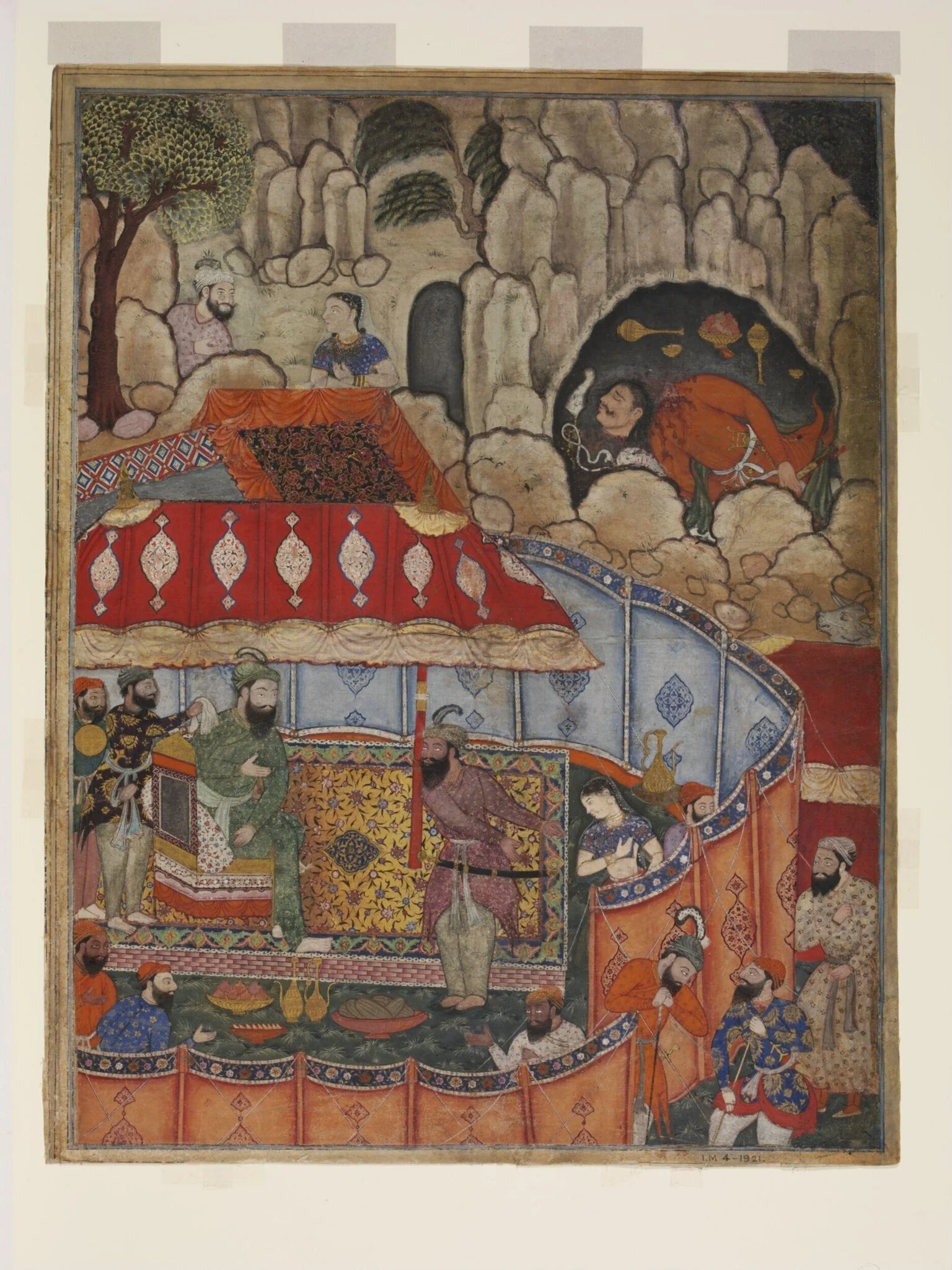 Hamzanama, by Unknown, paint, 1570