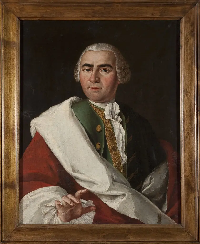 Portrait of Józef Antoni Haller, merchant from Kraków (1725–1785)