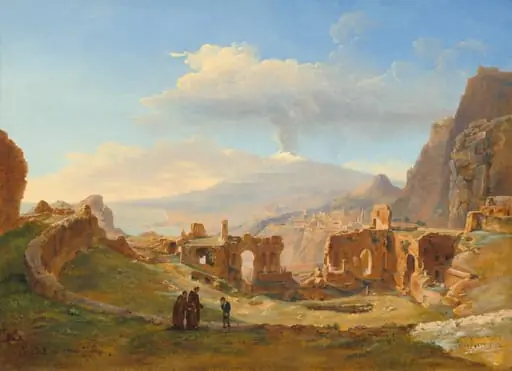 The Roman Theater at Taormina
