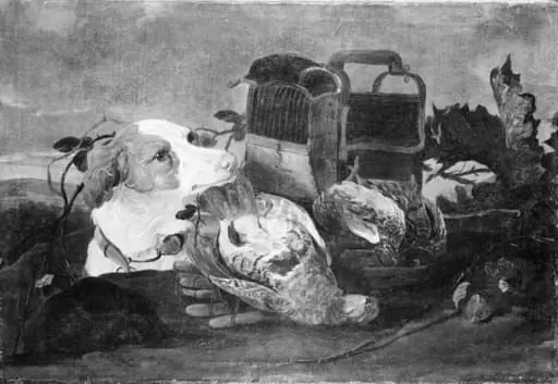 Dead Wildfowl and a Game Dog